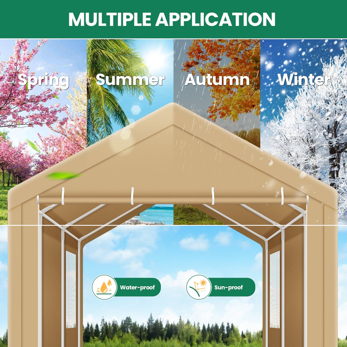 Carport Heavy Duty Canopy Tent