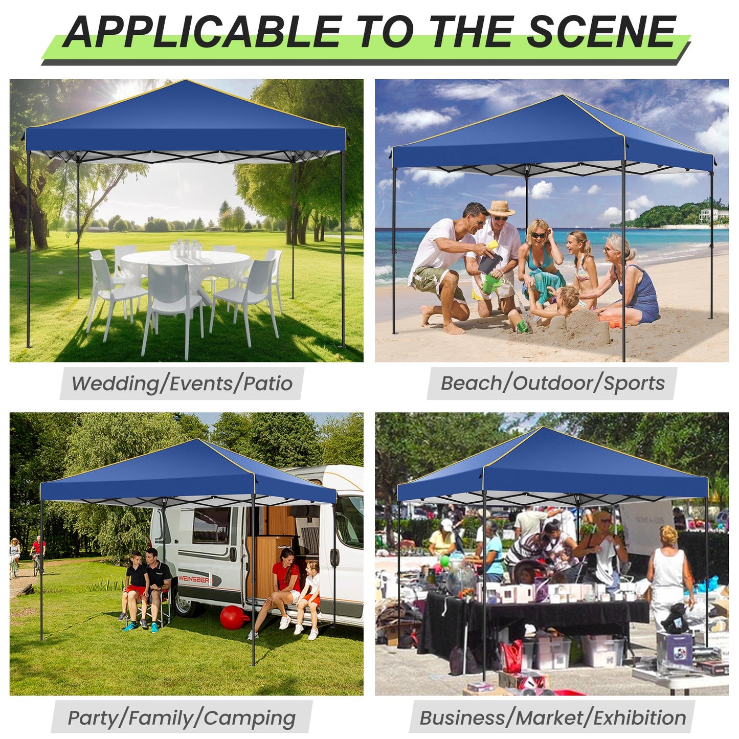 10' x 10' Outdoor Canopy Party Tent