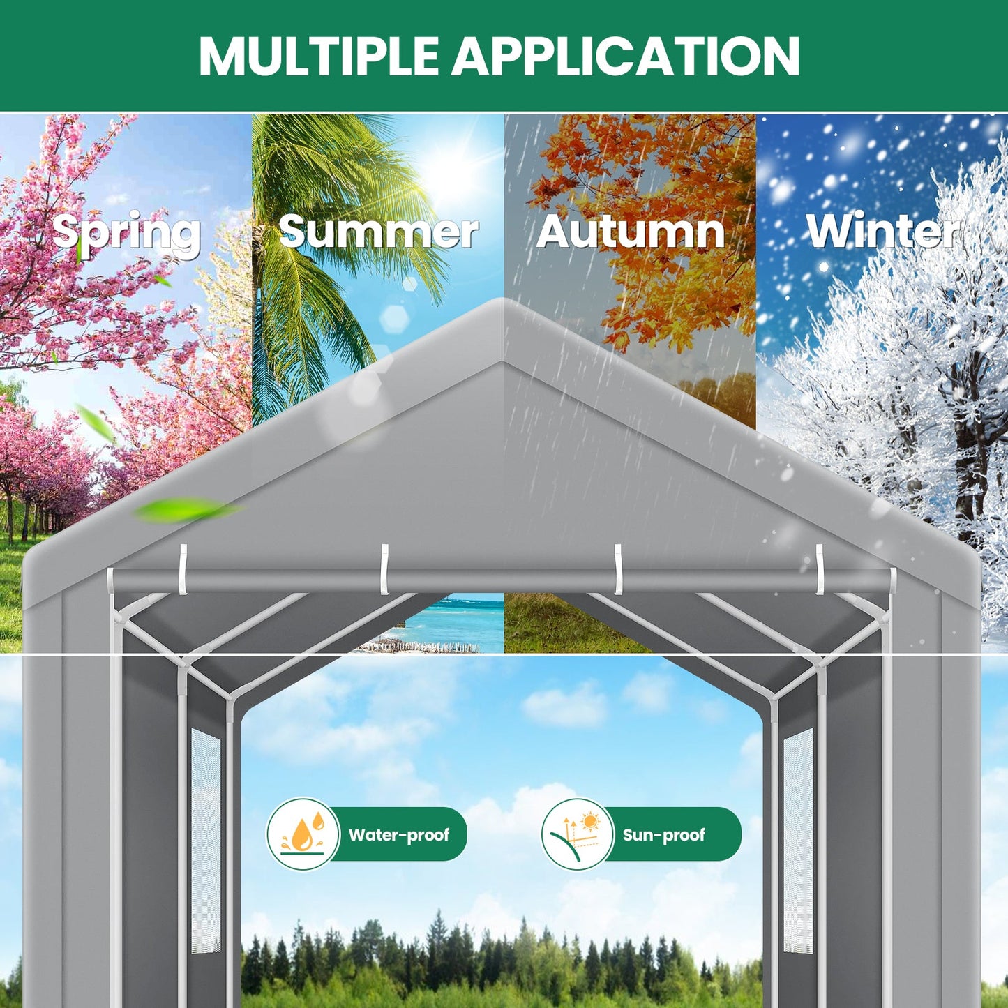 Carport Heavy Duty Canopy Tent