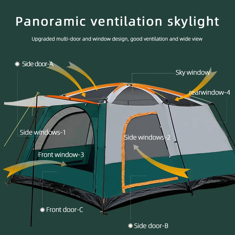 Outdoor Portable Folding Camping Beach Tent
