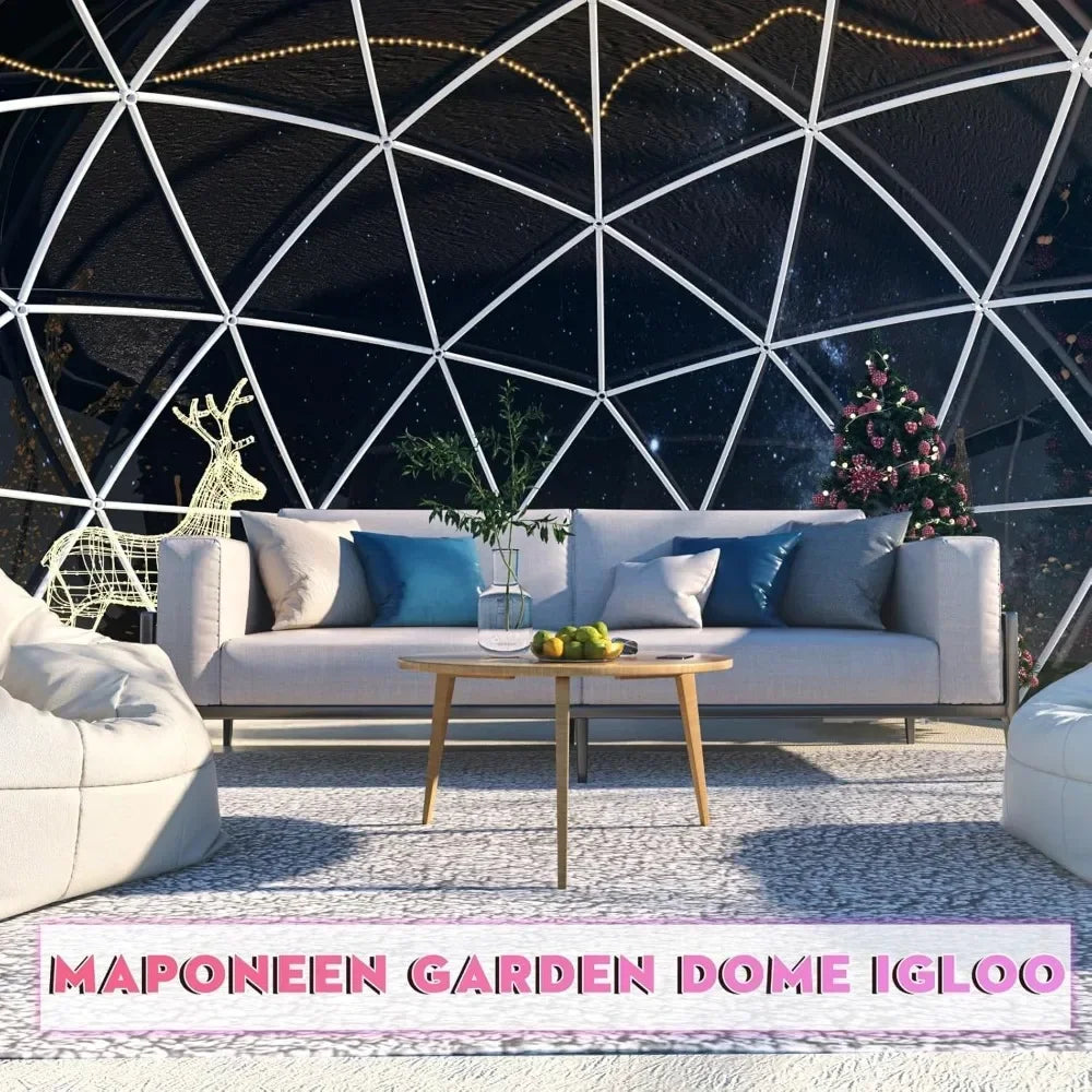 9.7FT/2.9MFT Geodesic Garden Dome lgloo Tent