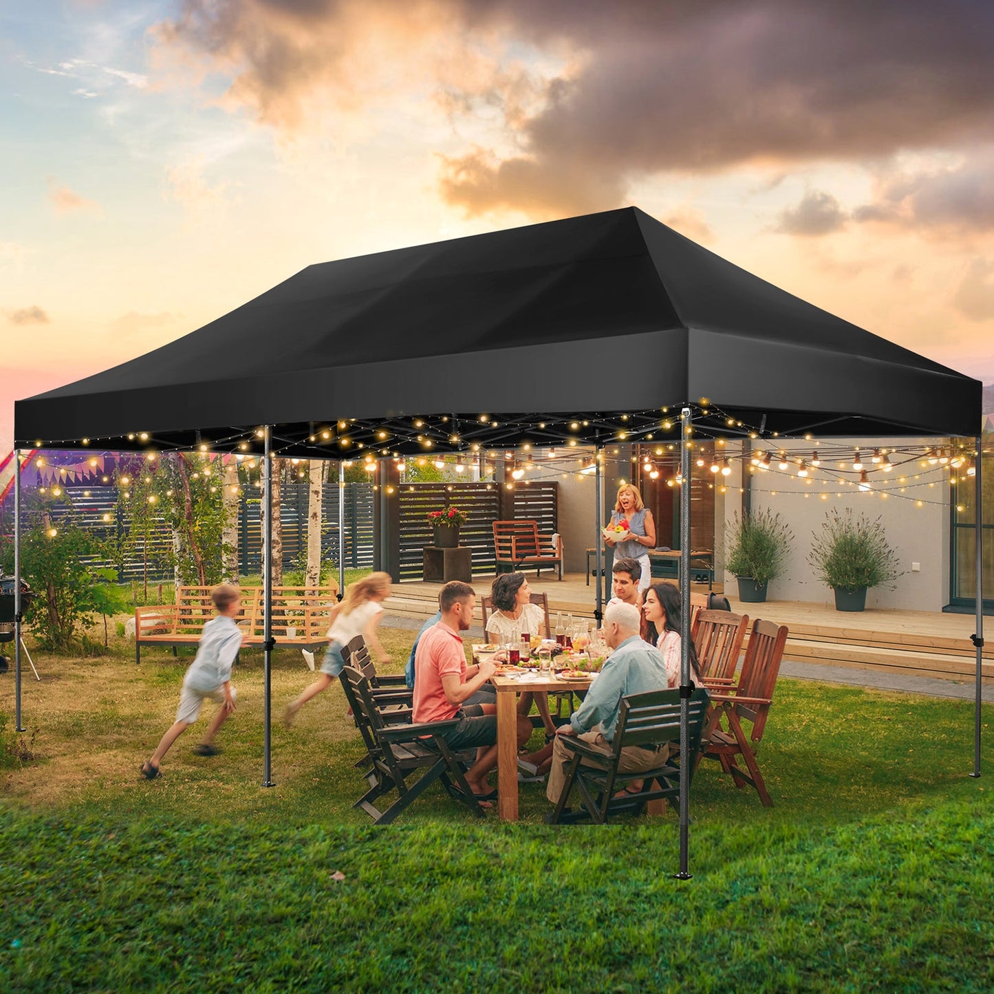 10' x 20' Canopy Tent EZ Pop Up Party Tent