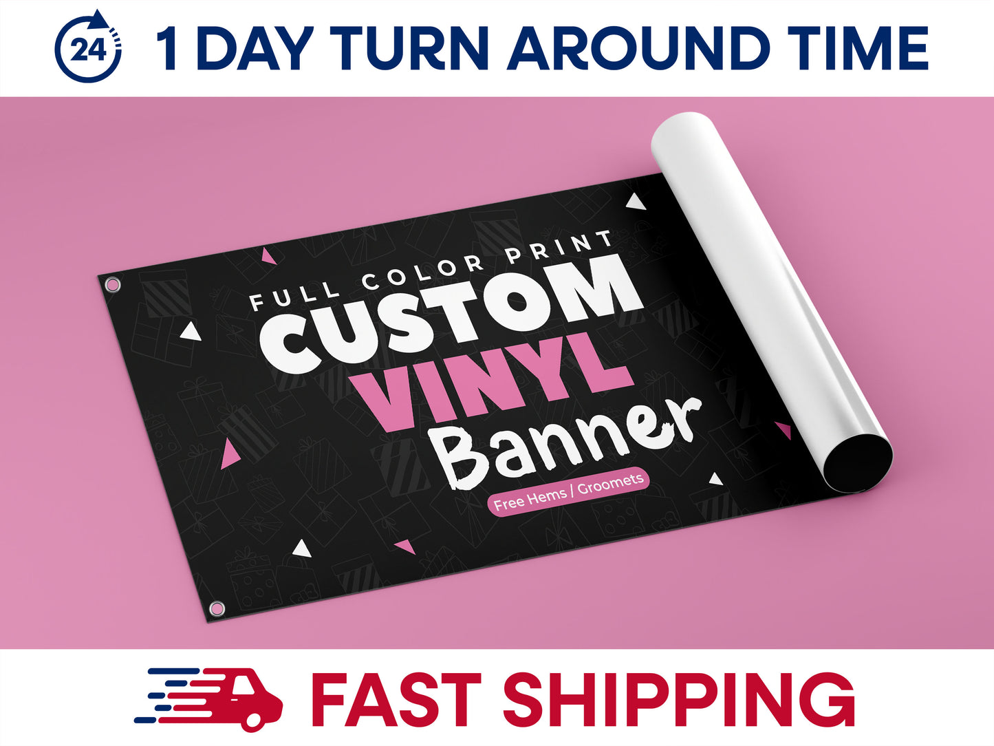 Full Color Custom Vinyl Banners