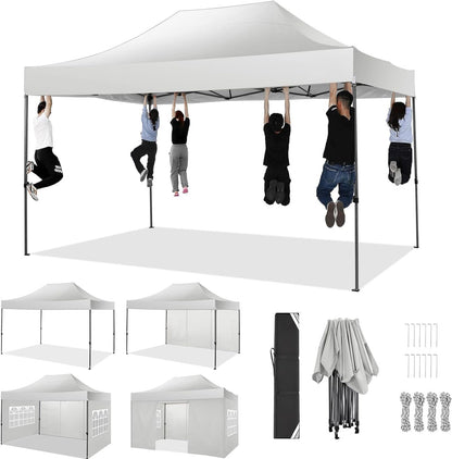 10x15 Heavy Duty Pop up Canopy Tent
