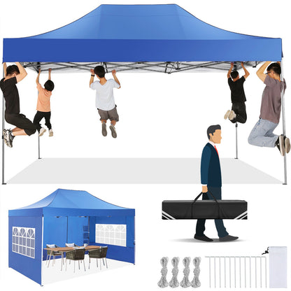 10x15 Heavy Duty Pop up Canopy Tent