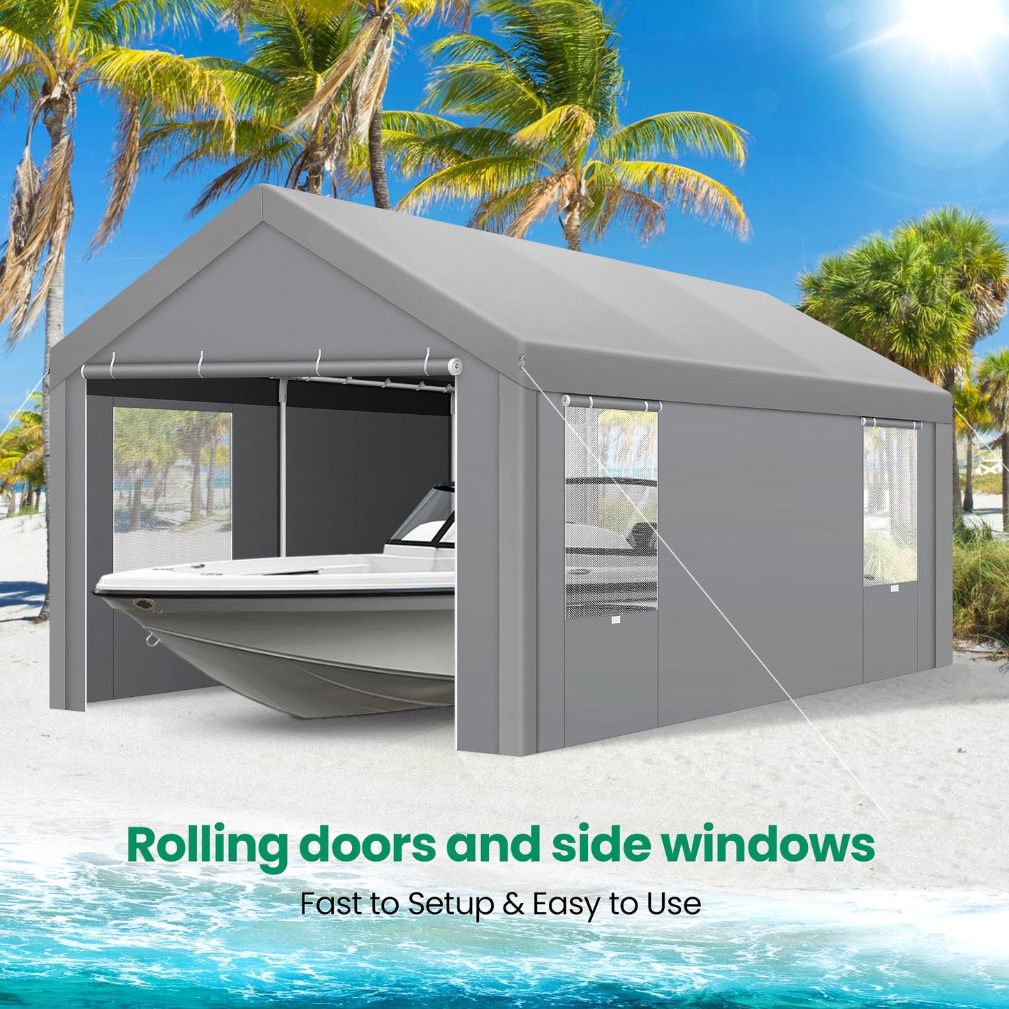 Carport Heavy Duty Canopy Tent