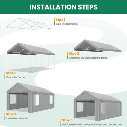 Carport Heavy Duty Canopy Tent