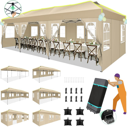 10x30  One Push Setup Glow Party Tent
