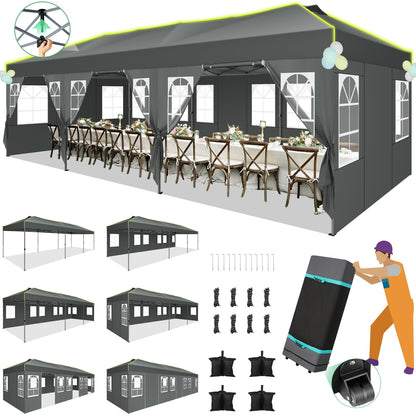 10x30  One Push Setup Glow Party Tent