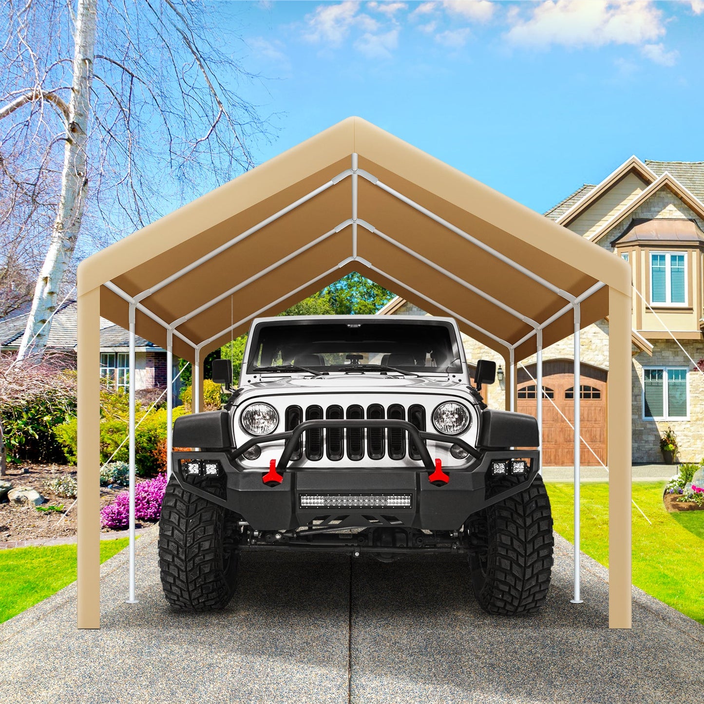 Carport 10'x20' Heavy Duty Canopy