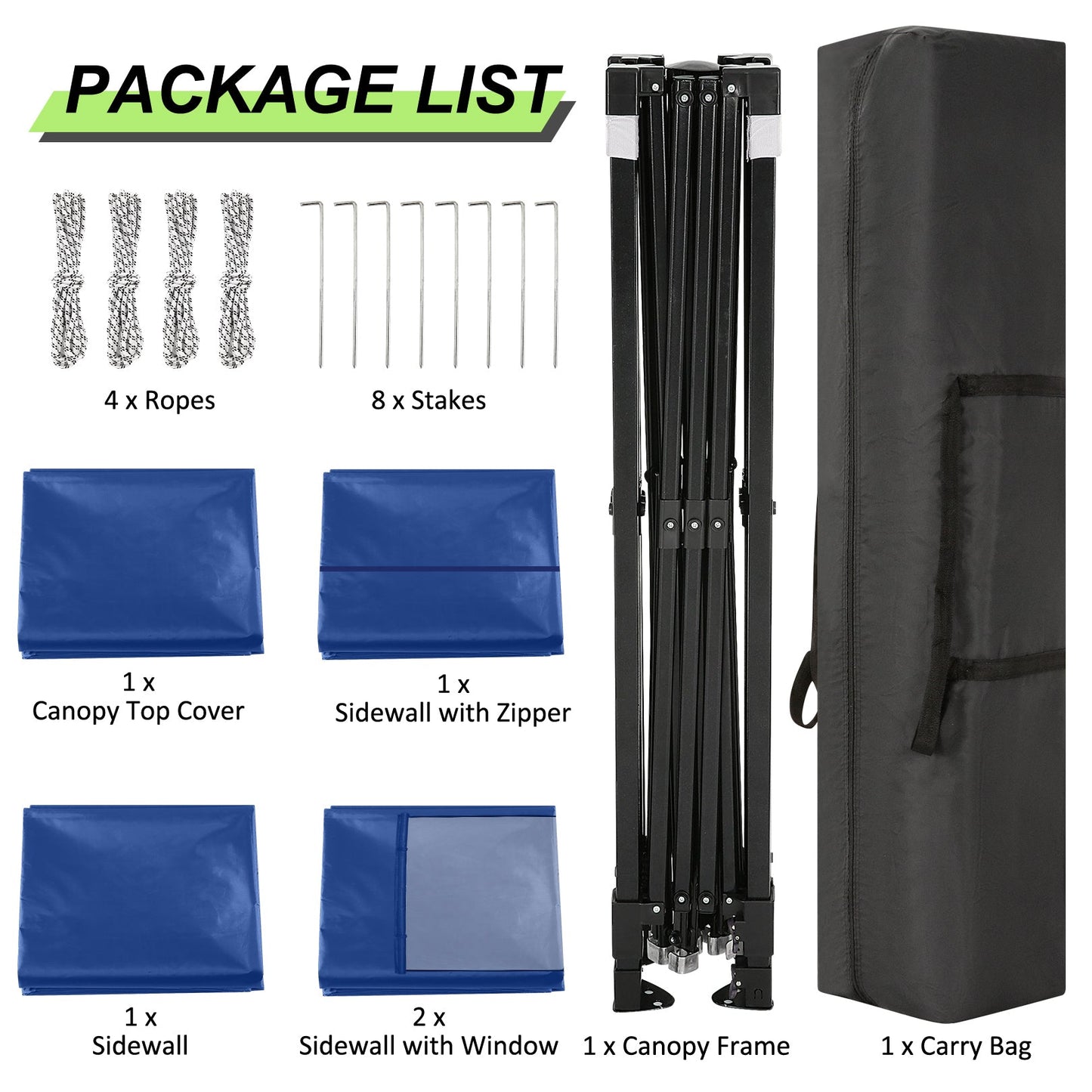 10' x 10' Outdoor Canopy Party Tent