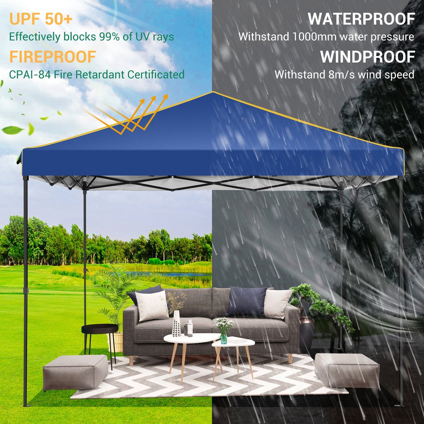 10' x 10' Outdoor Canopy Party Tent