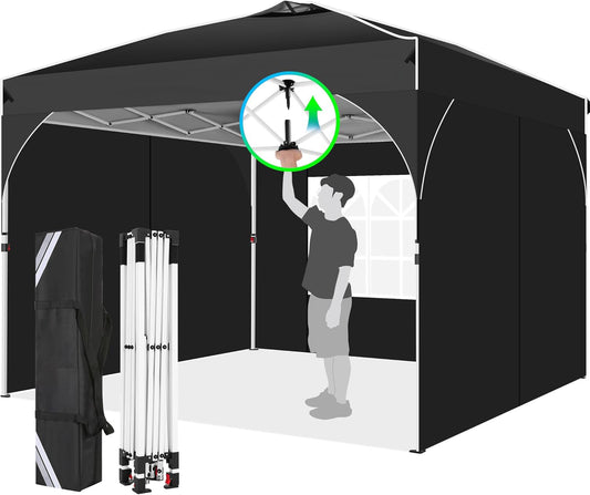 10x10 Party Tents with One Push Central Button Air Vent Tent