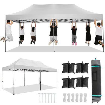 10' x 20' Canopy Tent EZ Pop Up Party Tent