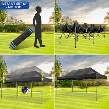 10' x 20' Canopy Tent EZ Pop Up Party Tent
