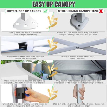 Canopy 10'x20' Pop Up Canopy Tent
