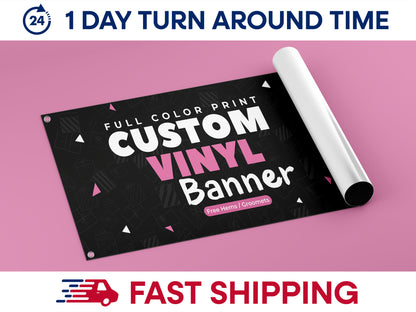 Full Color Custom Vinyl Banners