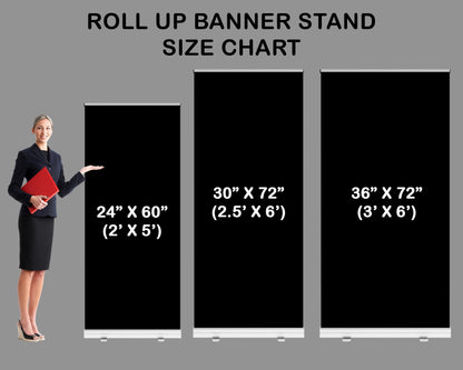 Full Color Customized Design Banner with Stand
