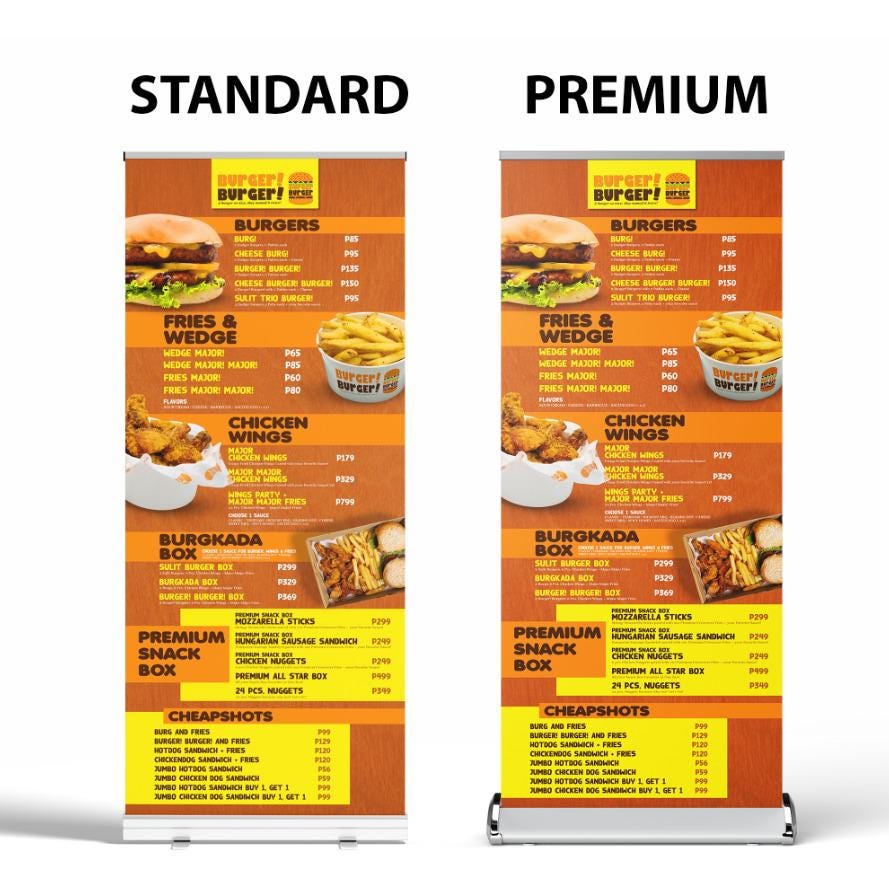 Full Color Customized Design Banner with Stand