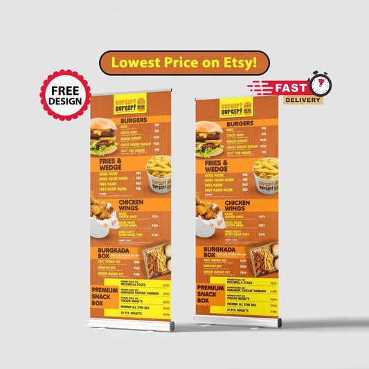 Full Color Customized Design Banner with Stand