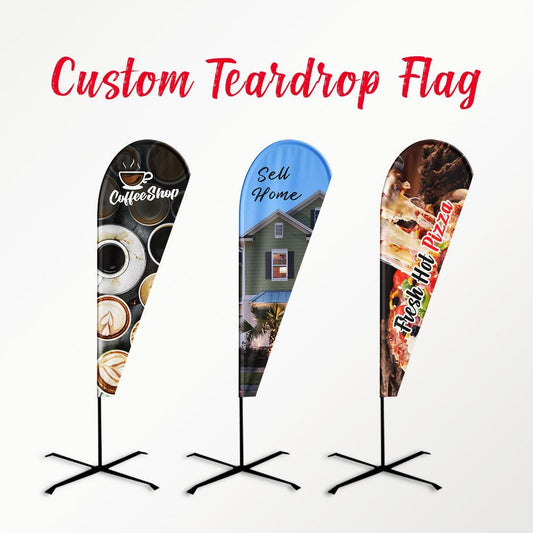 Custom Teardrop Feather Flags